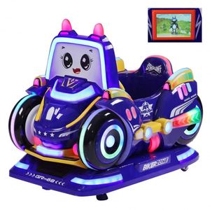 Nuevo Coche de Juego Infantil con Monedas, Soplador de Burbujas Eléctrico, Coche de Columpio con Monedas - Product Image 5