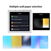 Amplificateur mural 4 pouces Tuya Smart Home Android 11 WiFi Alexa Control Remote Home amplifier Background Music Audio Amplificador