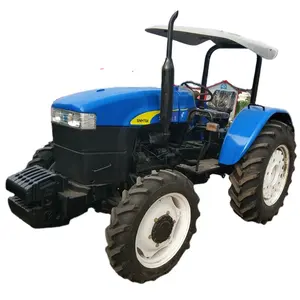 Tractor de granja para 4wd, mini tractores usados con certificado CE, novedad holland 704, superventas