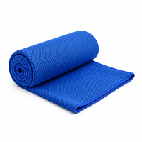 Serviette rafraîchissante instantanée personnalisable avec logo pour la gym et la course, en tissu respirant ajouré, séchage rapide, réutilisable, pour le cou