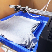 Machine de prétraitement automatique de type fermé/ouvert, assurance qualité DTG, machine de prétraitement automatique DTG