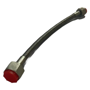 Tuyau métallique haute pression réducteur en acier inoxydable 304/316 sur mesure - Raccords à double écrou - Product Image 2