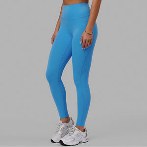 Conjuntos de Yoga para Mujer, Incluye Leggings y Mono de Yoga, Sin Costuras, Sin Mangas, Suave, de Spandex/Nailon, Resistente al Agua y Antiarrugas - Product Image 5