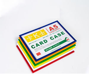 A5 transparente protector suave magnético <span class=keywords><strong>PVC</strong></span> plástico duro tarjeta caso cubierta protectora tablero <span class=keywords><strong>de</strong></span> exhibición para la gestión <span class=keywords><strong>de</strong></span> archivos - Product Image 5