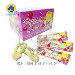 Pulseira doces sabor frutas, relógio dextrose tablet duro doces