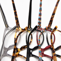 Lunettes en acétate de couleur unisexe, monture en verre de haute qualité, montures optiques en acétate, lunettes personnalisées