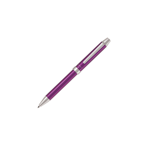 ปากกาอเนกประสงค์อะลูมิเนียม BTHE-1SR 2 สี หัวบอล 0.7 มม. ดินสอกด 0.5 มม. แบบหมุนคลิก 9 สีเมทัลลิก - Product Image 3