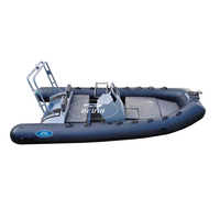 Bateau gonflable Hedia 14 pieds, bateaux de pêche en aluminium 420