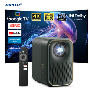 โปรเจคเตอร์วิดีโอ Topleo ระบบแอนดรอยด์ สมาร์ทโฮม รองรับ Netflix, Google TV, <span class=keywords><strong>Chromecast</strong></span> และ Formovie - Product Image 1
