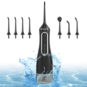 Chorro de agua <span class=keywords><strong>Dental</strong></span> ultrasilencioso, <span class=keywords><strong>irrigador</strong></span> bucal portátil, hilo <span class=keywords><strong>dental</strong></span> con 4 puntas de boquilla para el cuidado <span class=keywords><strong>dental</strong></span> de nivel profesional en el hogar - Product Image 6