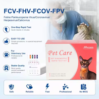 Diagnostische Testkarte für Infektionskrankheiten bei Katzen für Tierkliniken