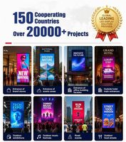 P1.5 P1.8 P2 P2.5 Layar LED Poster Iklan Dalam & Luar Ruangan untuk Toko