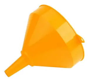 TOLSEN-mini embudo grande de plástico PP, 65232mm, amarillo, 250