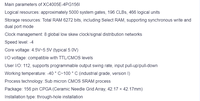 Circuit intégré de microprocesseur de programmation logique XC4005E-4PG156I