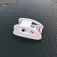 Prix usine populaire catamaran croisière ponton Portable bateau pliable gonflable électrique maison bateau pour les jeux d'eau