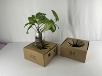 Boîte de livraison de fleurs personnalisée pour fleuriste, pour bouquet de mariage, emballage de roses et de lys, expédition de fleurs fraîches pour supermarché, centre de jardinage