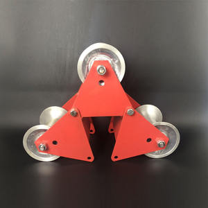 Robuste, langlebige Drei-Gelenk-Bohrlochrollen-Kabelziehrolle für effizientes Kabelziehen und -installation - Product Image 5