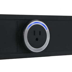 SEEBEST UK US Standard en aluminium Power Rail Track Desktop Extension Socket Power Prise électrique avec USB - Product Image 2