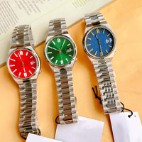 Montre Ctz West Rail pour homme, mouvement Citizen, quartz, acier inoxydable, calendrier, aiguilles, 40 mm, verre saphir, 50 m