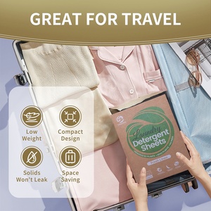 SANYUAN fabrique des bandes de parfum, papier à laver soluble, détergent en feuilles, feuilles de détergent écologiques pour la lessive - Product Image 5