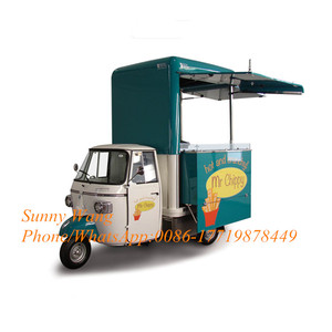 Nouveau camion de restauration à essence, camion électrique de style food truck, tricycle pour la vente de nourriture de rue - Product Image 2