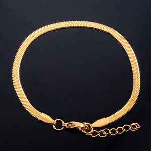 Bracelet chaîne lame pour femmes et hommes, en acier inoxydable, pour main et pied, avec extension, pour cheville, accessoires de fabrication de bijoux, cadeau - Product Image 6