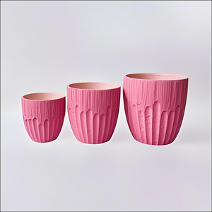 Colorful <b>Bamboo</b> Shoot Shape Vase Irregular Texture Flowerpot Creative Planter Water Plant <b>Container</b> for Home Furnishing Decor - Product Image 6