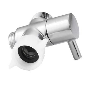 3 Way T Valve for Bidet G7/8 Tee Connector Bidet Attachment for Toilet Bidet T Diverter Valve with Brass Adapter G3/8 - Product Image 5