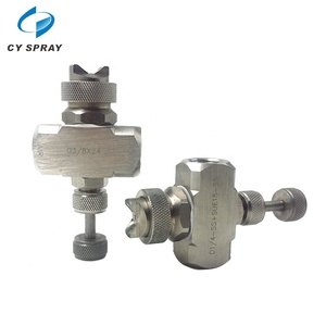 1/4 Siphon thép không gỉ 304 không khí phun vòi phun Điều kiện Mới nước và không khí hai chất lỏng nước sương mù phun vòi phun - Product Image 5