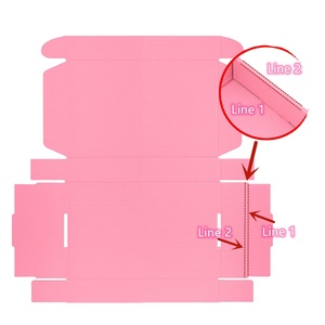 Scatole per Spedizioni Postali in Cartone Rosa Personalizzate all'Ingrosso, Scatole per Spedizioni in Cartone Personalizzate per Abbonamenti - Product Image 5