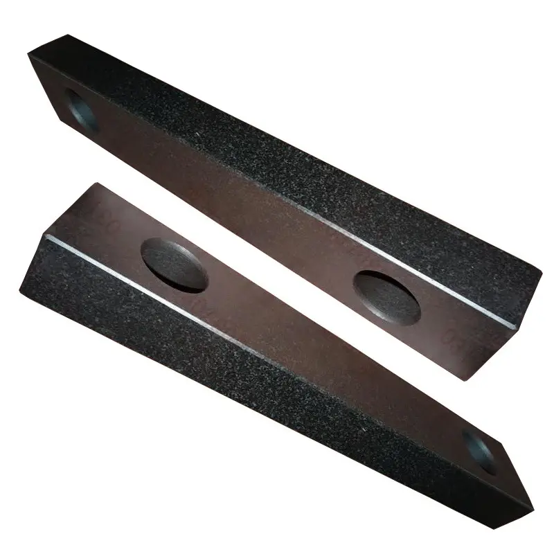 Precision 00 grade Black Granite Straight Edge Parallel Gauge Level Ruler Marble Measuring Tools Calibration