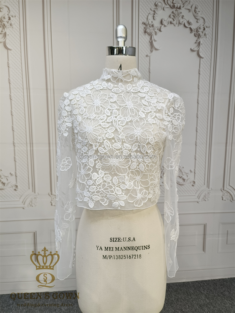 chinese dress ladies Lace Jacket JAC0004