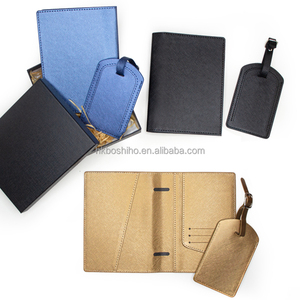 ซองใส่พาสปอร์ตหนังแท้ RFID ป้องกันการโจรกรรมข้อมูล ดีไซน์ทันสมัย ใช้งานได้หลากหลาย พร้อมป้ายติดกระเป๋าเดินทาง PU  จัดส่งรวดเร็ว บรรจุในกล่อง - Product Image 2