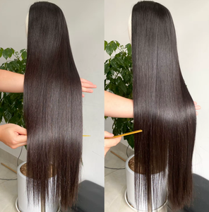 2024 Hot Bán Việt Nam tóc con người ren phía trước tóc giả tóc Trinh Nữ Nhà cung cấp sóng sâu glueless tóc giả tóc con người - Product Image 6