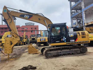 Bonne qualité du produit de l'excavatrice Caterpillar 320d 20 tonnes grande machine de construction utilisée Excavadora Cat 320 en stock à vendre - Product Image 2