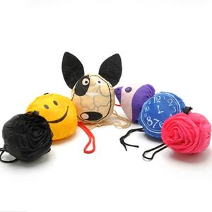 Ready Stock Eco Friendly <b>Folding</b> Shopping <b>Bag</b> Cute Dog Cartoon Animal Tote Handbag for Supermarket Grocery - Product Image 4