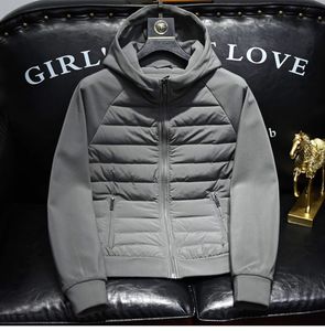 Chaqueta de Plumón para Hombre, Estilo Minimalista, para Viajes de Negocios, 90% Plumón de <span class=keywords><strong>Pato</strong></span>, con Capucha, Talla Grande, Resistente al Viento, Cálida, Corte Ajustado, Nueva Colección 2025 - Product Image 4