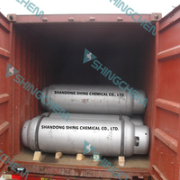 FM200 Cylindre vide HFC 227ea C3HF7 Prix du gaz Heptafluoropropane Extincteur