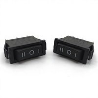 Interrupteur à bascule Chuangshuo KCD6 en forme de bateau, 3 positions, bouton d'alimentation pour balance électronique, durée de vie mécanique de 10 000 cycles