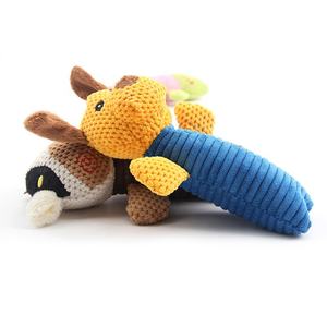 להתאמה אישית חזיר עוף שקט חורק כלב צעצוע המצפצף לחיות מחמד - Product Image 3