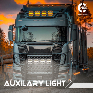 Homologué ECE R10 R149, 240W Canbus, 9 pouces, éclairage LED dynamique RGB ou blanc et ambre pour Scania <span class=keywords><strong>Volvo</strong></span> Fh, accessoires - Product Image 5