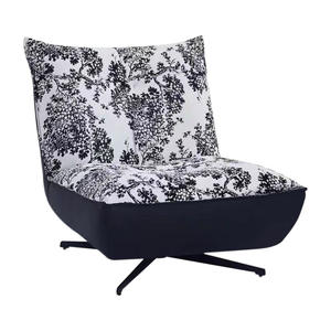 Sillón Reclinable Giratorio Minimalista Italiano para Sala de Estar, Silla de Alta Gama para Descanso, Cómoda para Estar Sentado por Largos Periodos - Product Image 1