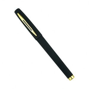 Blue Black Gel <b>Pens</b> With Metal Accent, Custom Logo Printing Support, for Office and School Use - Product Image 6