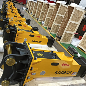 เครื่องเจาะไฮดรอลิก SOOSAN รุ่น BOX TYPE SB50 ตัวเครื่องหลัก ผลิตภัณฑ์จากโรงงานโดยตรง รับประกันหนึ่งปี คุณสมบัติมาตรฐานครบถ้วน - Product Image 1