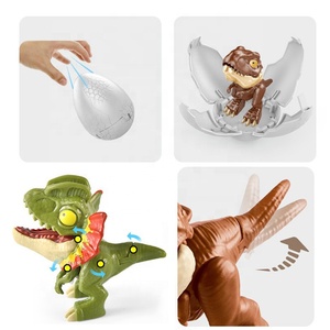 Vente flash de Pâques, animaux en plastique qui mordent les doigts, lanceurs de dinosaures, jouets sensoriels pour enfants, œufs de dinosaures surprises - Product Image 5