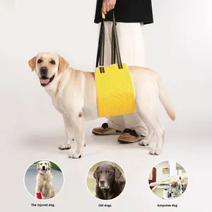 Imbracatura Pettorale Ausiliaria Regolabile Riflettente per <span class=keywords><strong>Cani</strong></span> Disabili, Ideale per il Recupero Post-Operatorio e il Viaggio - Product Image 3