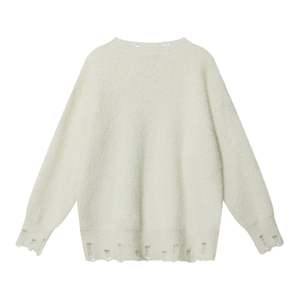 Suéter de Moda para Hombre, Otoño, Tejido, Transpirable, con Logotipo Frontal, Cómodo, Cálido, 100% Algodón - Product Image 6