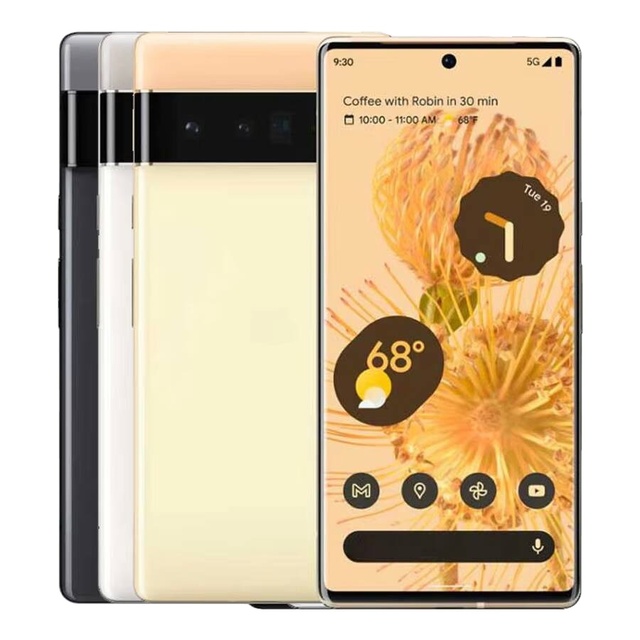 For Original6 Pro 5G 6.71 Inch Octa Core 12GB RAM 128GB/256GB ROM 48MP Unlocked Mobile Phone Free Shipping 5pcs