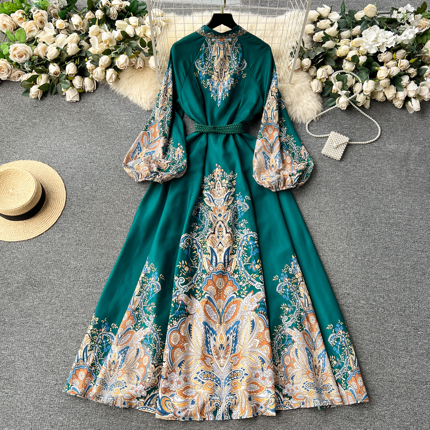 green emerald velvet dress Amazon.com: Women Winter Red Fleece Dress Loose Belly Temperament Wedding Evening  Dresses Black One Size : Clothing, Shoes & Jewelry main image 1