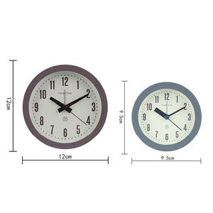 รอบนาฬิกาปลุกดิจิตอลเด็กของขวัญนักเรียนปิดเสียงไฟกลางคืนตกแต่งบ้านที่กําหนดเองเก่าแฟชั่นนาฬิกาปลุกม้านั่งแจก - Product Image 4